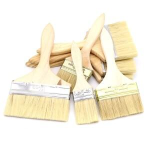 파니식 페인트 및 칩 브러시 얼룩 바니시 수채화 목재 벽 가구 클리너용 유틸리티 5 팩