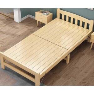 1인용 원목 침대 베드 평상형 원룸 프레임 접이식 거실 슈퍼싱글