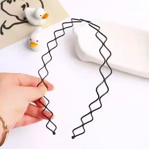 롬버스 철사 머리띠 남여공용 헤어밴드