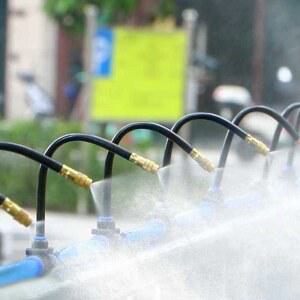 여름 아스팔트 냉각기 지붕형 타이머 자동관수 스프링쿨러 쿨러 농업용 원예