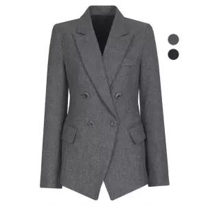 비비드시크릿가너 여성 가을겨울 니케 실버버튼 더블 정장 자켓1067728