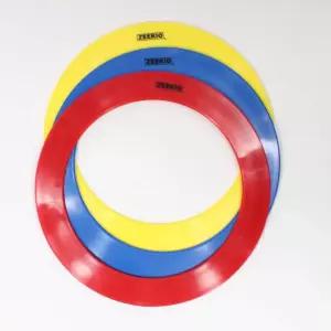 지키오 주니어 저글링 반지 - 지름 9.5 3종 세트(파란색 /빨간색 /노란색)