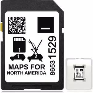 GM 차량과 호환되는 최신 버전 내비게이션 SD 카드 GMC 쉐보레 캐딜락 및 뷰익용 86531529 지도 업데이트
