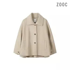 ZOOC [ZOOC] 캐시미어 블랜드 레글런 하프 코트 LE_Z244MSG537