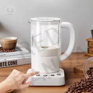 대용량 우유 거품기 휘핑 쉐이크 전동 거품 가정용 밀크티 믹서기 워머 레드판다몰 휘핑기 스티머 블렌더