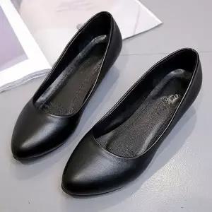 [하프클럽/]여성 블랙펌프스 블랙 무광 오피스룩 면접룩 정장 모던 펌프스