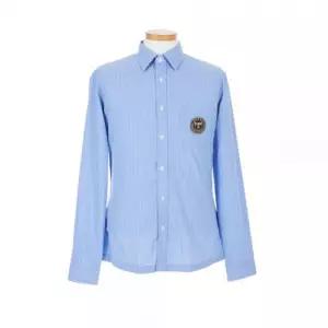 교복몰 화이트라인 소라색 셔츠 (광운중) 교복셔츠 교