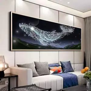 세트 십자수 밤하늘고래 대형 보름달 연꽃 보름달