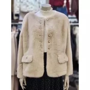 SOUP 세이브존07 버튼 퍼 자켓 SBADB81 (44373596)