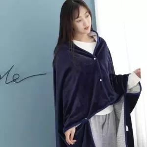 망토 담요 캠핑 차량용 치마 겨울 극세사 비행기 WFIKT99