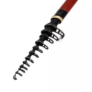 찌낚시대 경량 파워핸들 낚싯대 레드 고급 바다찌