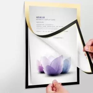 골드 프레임 액자 아크릴 자석 벽걸이 자석 액자 A4 (WFKAIBT)