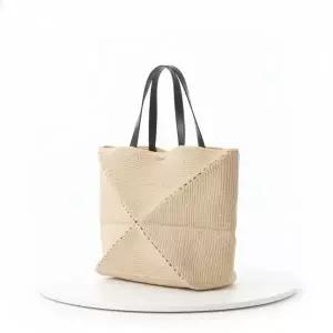 [로에베]XL Puzzle Fold tote in raffia B779Q18X18 2165 라피아 퍼즐 폴드 토트 엑스라지 819609