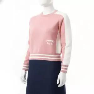 [메종키츠네]MAISON KITSUNE FL FOX JUMPER NW00803KM0327-P634 플래시 폭스 점퍼 맨투맨 819454