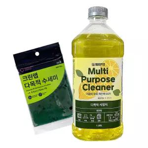 말표 다목적세정제 레몬 수세미 세트 청수세미 소 찌든때 욕실 기름때 동물병원