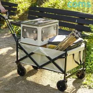 겨울여행 캠핑 왜건 폴딩카트 접이식 수레 대용량 이동 캐리어