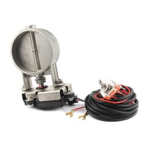 루보식 전기 배기 제어 밸브 캣백 다운파이프용 저압 2 인치 2.25 3