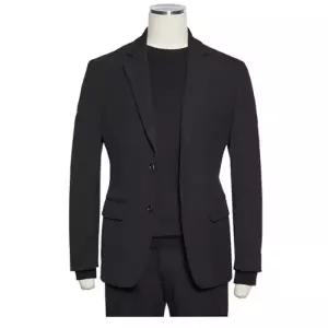 [롯데백화점]레노마 F/W 프리미엄 블랙 스판 솔리드 자켓 RPGMCJ06A