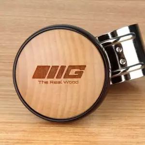 리얼우드 자동차 핸들봉 손잡이 제노바 파워핸들 내구성 강화형 핸들 소품 (WFKAWRX)