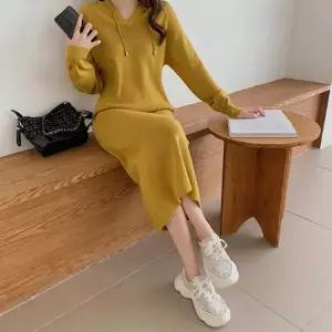 체형커버 파티원피스 기모원피스 홀복 슬림 겨울미니원피스 하객원피스