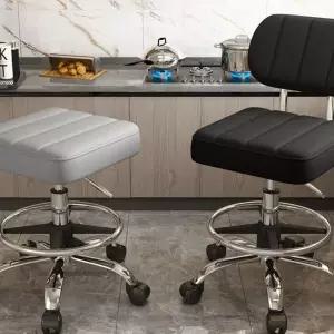 높이조절 키다리 높은의자 등받이 키높이의자 바퀴