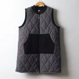 [하프클럽/아이우먼]아이우먼 다야누빔배색포켓조끼 MNJ633M601 빅사이즈