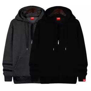 남성후드집업 패션아우터 디자인 오버 오버핏후드집업 무지 봄아우터