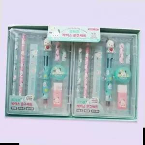 문구세트 산리오 포차코 케이스 포켓파일 다꾸 다이어리 데코