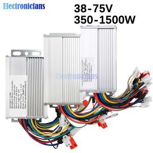 전자 자전거 전기 스쿠터 액세서리용 36-72V 350-1500W 스마트 브러시리스 컨트롤러