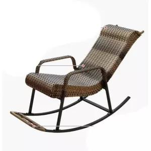 라탄 흔들의자 베란다 안락 스툴 인테리어 안락의자