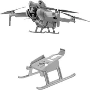 DJI 미니 4 프로용 개콜 랜딩 기어 접이식 확장 키트 레그 더 많은 콤보 드론 액세서리 비행
