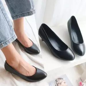 [하프클럽/]빅사이즈 여성 펌프스힐 데일리 정장구두 매력적인