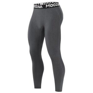 무자바 남성 컴프레션 팬츠 러닝 레깅스 스판덱스 체육관 운동 타이츠 스포츠 베이스 레이어 사이클링 축구