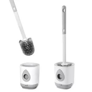 화장실 청소브러쉬 거치대 벽걸이 변기솔 공중부양 세 (WFKB827)