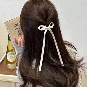 집게핀 미니 머리핀 머리끈 헤어핀 롱 리본핀 핀 리본 발레코어 인기상품 기획전