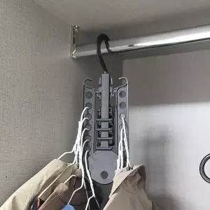 수납 정리대 접이식 행거 옷걸이 다용도 수납걸이 스마트 (WFKBE0S)