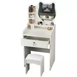 어린이화장대 조립 선물 여아 원목 장난감 화이트