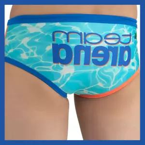 아레나일제 예쁜 수영복브랜드 강습 아쿠아마린 남자 삼각 탄탄이EMWH 훈련복 폴리100 탄탄핏감