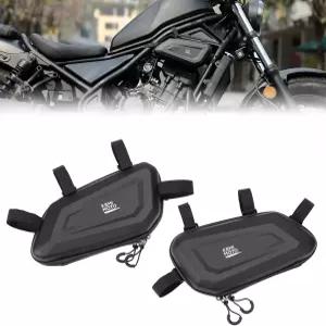 케미모토 모터사이클 사이드백 EVA 하드쉘 툴백 레벨 300 500 (2017-2025)과 호환 - 유니버설 새들백