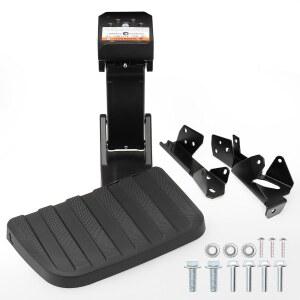 케리오리 트럭 침대 스텝 접이식 포드 F-250 F-350 슈퍼 듀티 2023 2024 2025 범퍼 스텝, 교체 번호 75330-01A, VPC3Z-17A958-A