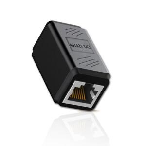 RJ45 커넥터 Cat7/6 이더넷 어댑터 네트워크 익스텐더 컨버터 연장 케이블  암에서 암으로