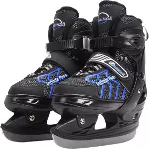 스 스케이트 보이즈 하키 남자 여자 청소년 및 초보자를 위한 4가지 사이즈 조절 가능한