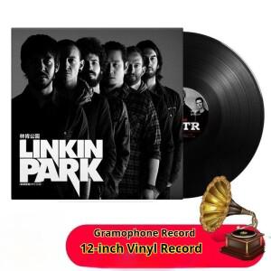 가장  12인치 33RPM 비닐 레코드 디스크 유럽 및 미국 록 밴드 음악 재생용 축음기 CD