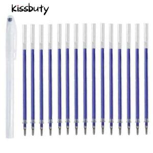 16Pcs 패브릭 마커 펜 열 지울 수있는 리필 막대 DIY 패치 워크 양재 고온 사라지는 빨 손잡이