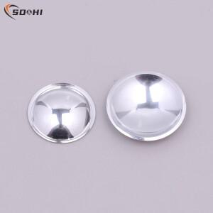 트럼펫 화이트 밝은 모자 더스트 캡 스피커 우퍼 확성기 먼지 커버 실버 20mm 50mm 오디오 수리