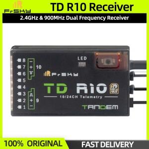 [호환품]RC 리모컨 비행기 헬리콥터 드론용 FrSky TD R10 리시버 이중 주파수 10CH PWM 채널 2.4GHz 900MHz
