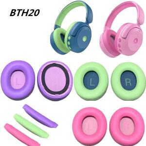 [호환품] 이어 패드 아이클레버 트라이빗 BTH20 키즈 노이즈 캔슬링 헤드폰 교체용 귀마개 헤드밴드 쿠션