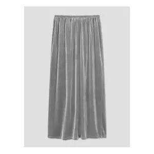 에잇세컨즈 맥시랭스 벨벳 스커트 그레이 854533