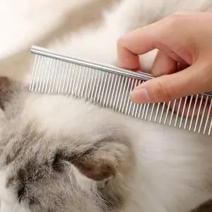 애견 스텐 털빗 콤 컷트빗 개털관리 애견브러쉬 애견콤 강아지빗 애견빗