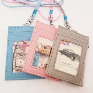 트레블 베이직 목걸이카드지갑 (8 colors) 목걸이지갑 사원증목걸이